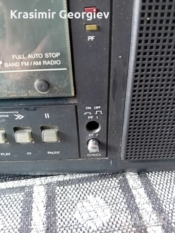 Ретро радиокасетофон RFT INCOMS SKR 720 – за реставрация или части, снимка 2 - Радиокасетофони, транзистори - 54254593