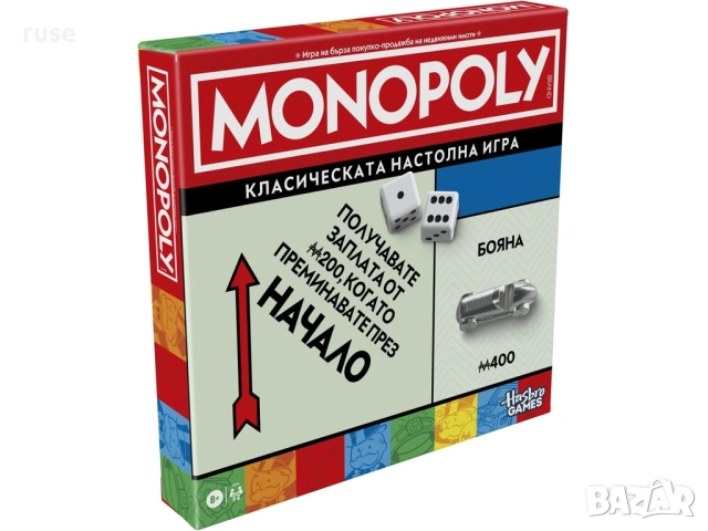 НОВИ! Настолна игра Монополи Класик Hasbro (ново издание) , снимка 2 - Образователни игри - 54123966