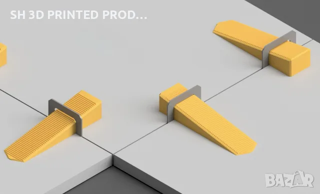 3d принтирани приспособления за нивелиране на плочки, снимка 3 - Други инструменти - 55694352