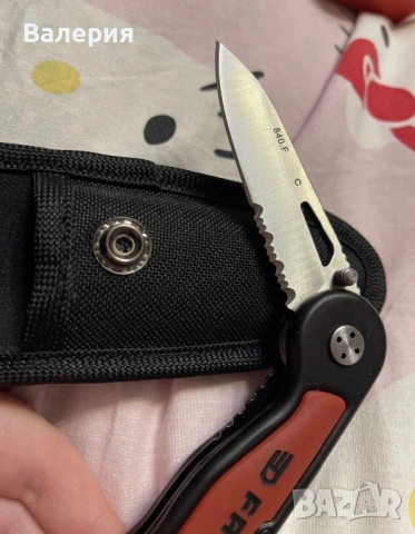 FACOM Lock-Back Knife - професионален сгъваем нож (нов), снимка 3 - Диамантени и режещи инструменти - 54292694