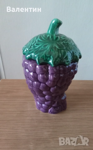 Интересен керамичен сервиз "Плодове", снимка 6 - Сервизи - 54137804