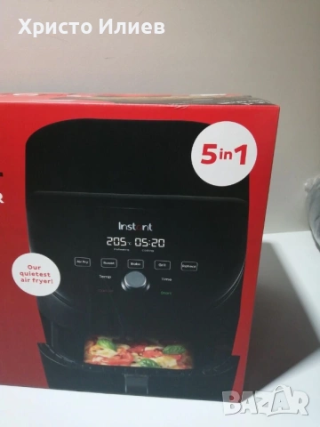 Фритюрник горещ въздух InstantPot Vortex Slim 5.7L еърфраер, снимка 7 - Фритюрници - 54745715