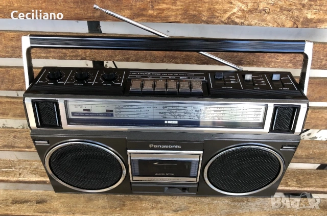 Радиокасетофон Panasonic RX-5015DLS (Matsushita Japan) Vintage Boombox, снимка 13 - Радиокасетофони, транзистори - 54567457