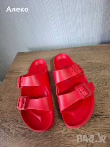 Birkenstock чехли 42- 43 номер. , снимка 3 - Мъжки чехли - 54386899