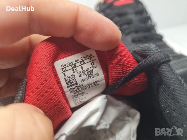 Маратонки Adidas Barricade 5 Носени,но в отлично състояние. Размер 42 стелка 26.5 см. Цена 35 евро., снимка 4 - Маратонки - 54645647