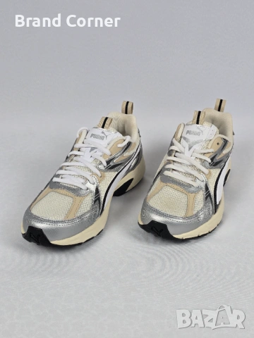 👟 Оригинални маратонки PUMA Morphic / SoftFoam+ (Сребристо и Крем)