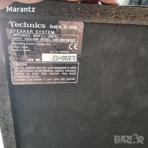 Technics SB-EH580, снимка 3 - Тонколони - 55558729