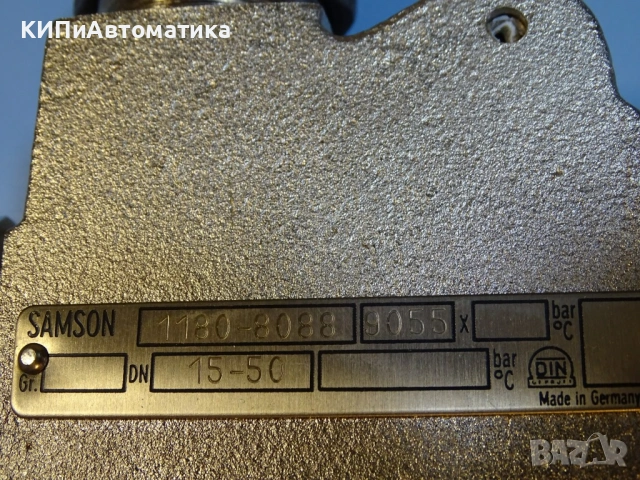контролен клапан Samson 1180-8088 Reversal piace for temperature controller, снимка 3 - Резервни части за машини - 54508033