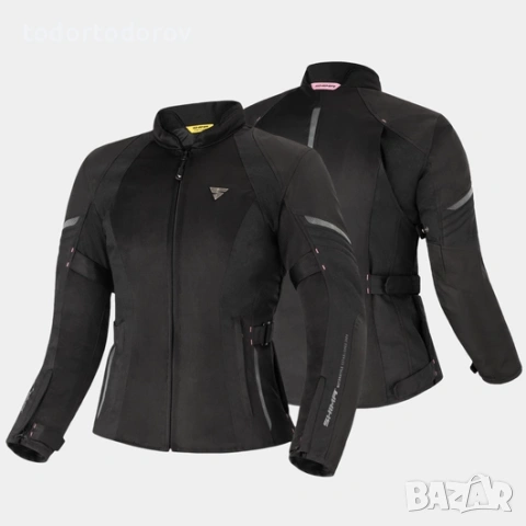 Дамско мото яке SHIMA JET LADY BLACK протектори ,вентилация,подплата,4 сезона 199.90€, снимка 2 - Аксесоари и консумативи - 54230456