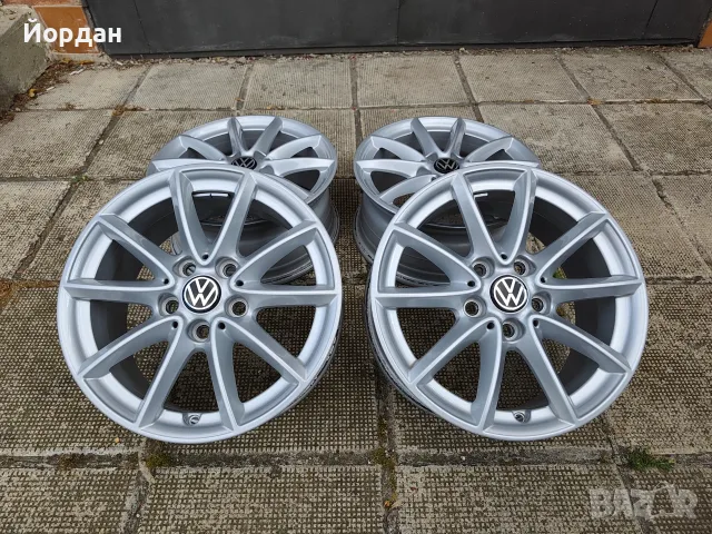 Алуминиеви джанти 16 ' цола 5x112 VW TOURAN GOLF /Фолксваген 5х112 57,1 ET52, снимка 3 - Гуми и джанти - 55364011