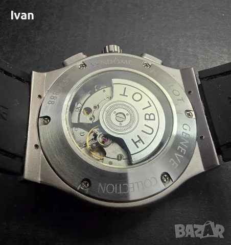 Hublot мъжки часовник автоматик, снимка 5 - Луксозни - 55509643