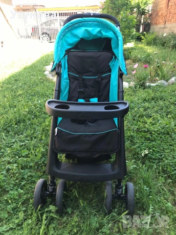 Лятна количка Hauck Citi Neo II Caviar/Aqua, снимка 5 - Детски колички - 55052098