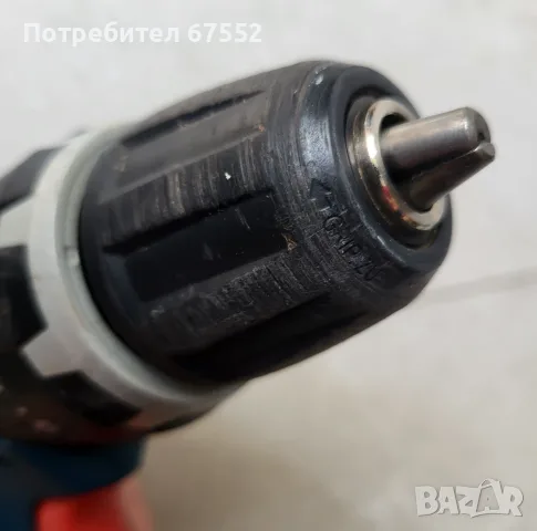 Ударен винтоверт Bosch GSB 18 V-LI. Само машина, без батерии зарядно. Цена: 40€ (цената е крайна), снимка 4 - Винтоверти - 52997243