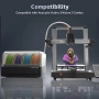 ANYCUBIC Kobra 3 хотенд 3D принтер екструдер V5 J-образна печатаща глава със силиконов чорап 0.4 мм , снимка 6