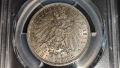 3 марки 1911 "D" (PCGS AU Details), снимка 2