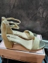 Елегантни бежови сандали "Zapatos "на удобен ток – Нови , снимка 7