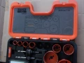 BAHCO - 3834-SET-92 - Made in Sweden - ПРОФЕСИОНАЛЕН Комплект биметални SANDFLEX боркорони 16-83 mm , снимка 14