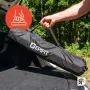 Сгъваем къмпинг стол EPIFIT черен – Здрав, лек и удобен до 120 кг, метална конструкция и калъф за но, снимка 7