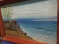 Красива морска картина 1991г.на Евгени Тодоров., снимка 3