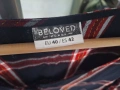 Елегантна карирана дамска блуза Beloved Woman с ламе, размер EU 40 (L), снимка 2