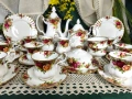 Royal Albert old country rose 🌹за кафе и други неща , снимка 1