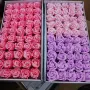 сапунени рози 50 бр в кутия , снимка 11