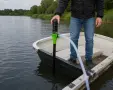 Помпа на батерии за източване на гориво вода Ribimex PRKG110P Потопяема помпа , снимка 4