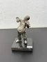 Сребърна фигура на цигулар - Zadok Arts. №8192, снимка 1