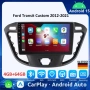 FORD Transit Custom 2012-2021 9” 2-DIN мултимедия с Android’15, 4GB/64GB, CarPlay и AndroidAuto, снимка 1