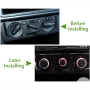 Комплект от 3 алуминиеви бутона за климатик за VW Golf 5 6, Passat B6 B7, Skoda Octavia 2 10075, снимка 10