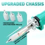YIHUA 929D-VI 180W разпояваща станция - 2 в 1 вакуум помпа с вграден поялник с ключ и темп. контрол, снимка 4