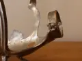 Метална стойка поставка за бутилка вино, снимка 7