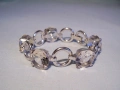 Сребърна гривна и пръстен с планински кристал, снимка 4
