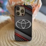 Силиконов калъф за iPhone с лого TOYOTA, снимка 1