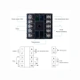 Дигитален терморегулатор REX C100 220V 0-400°C + SSR реле 40A + K-тип сонда 10106, снимка 13