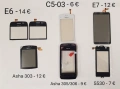 Тъч Скрийн за Nokia C6,5800,5230,710,N900,610,E6,E7,C5-03,303,305,306,5530,N97 mini,N97,C6,N8,701, снимка 9