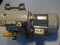 мотор редуктор Loher ANCA-090SB-42C STOBER DVW3-3017-100/140-4/2 380V, снимка 8