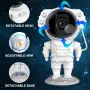 Immver Astronaut Galaxy Star Projector с дистанционно управление и таймер, 8 ефекта на мъглявина, снимка 5