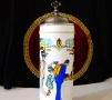 Порцеланова халба с капак от калай 30 см.,Art Nouveau. , снимка 8