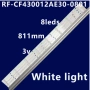 LED ленти за подсветка Vestel 43'' RF-CF430012AE30-0801, снимка 1