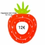 Надуваем пояс ягода 76-110 см/185х130см, снимка 1