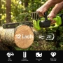 WORKIT 30 см безжичен верижен трион, 2 батерии по 4000 mAh, снимка 5