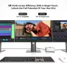 Докинг станция Minisopuru MINI4MAX за Mac Mini M4 с 4K@60Hz HDMI, 4K@144Hz DP, снимка 4
