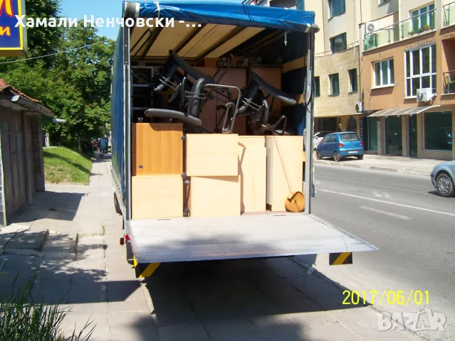 Транспортни услуги и товарно такси София — бус с падащ борд, снимка 3 - Хамалски услуги - 55322415