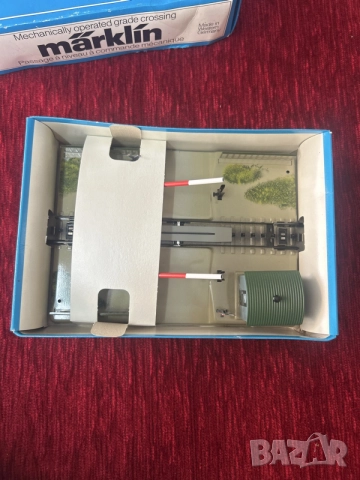 Märklin HO 7390 механичен жп прелез в мащаб HO, снимка 2 - Влакчета, самолети, хеликоптери - 55262688