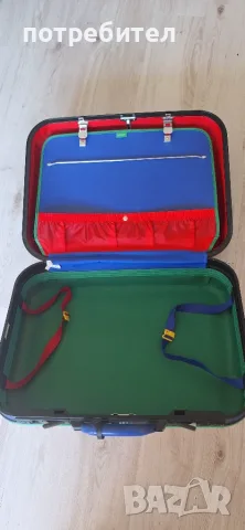Куфар Benetton 55x40x18 см, снимка 2 - Куфари - 55535902
