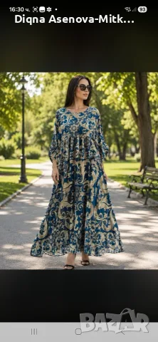 Италянска коприна на красиви дамски рокли , снимка 2 - Комплекти - 55299404