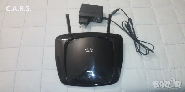 Wi-Fi Рутер Linksys WRT160NL 300 Mbit/s с USB, снимка 2 - Рутери - 55527401