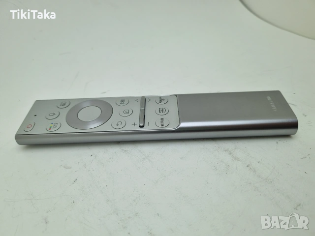 Метално дистанционно за Samsung Smart TV Bluetooth, гласов контрол, снимка 4 - Дистанционни - 55158669