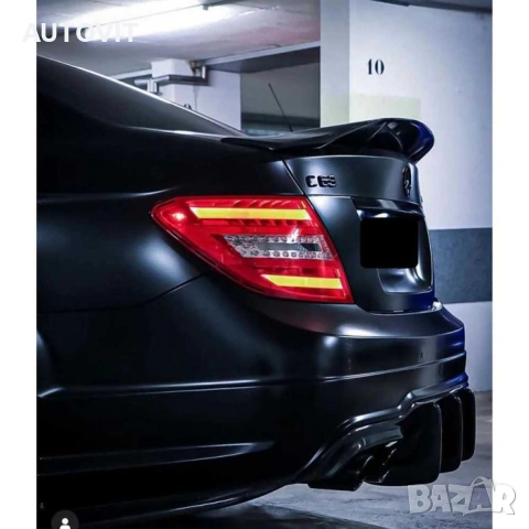 Спойлер за багажник PSM Mercedes-Benz w204 ц-класа лип в204, снимка 4 - Аксесоари и консумативи - 55000855